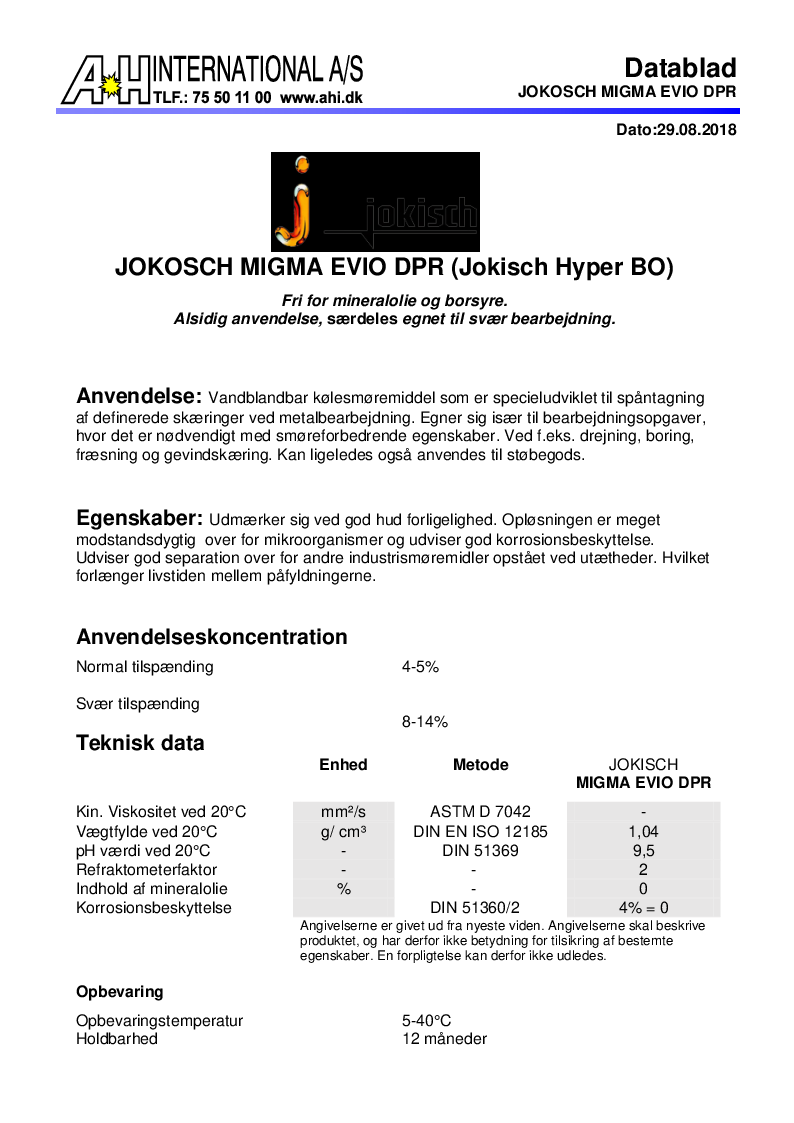 

Jokisch Migma Evio DPR (Jokisch Hyper BO)

