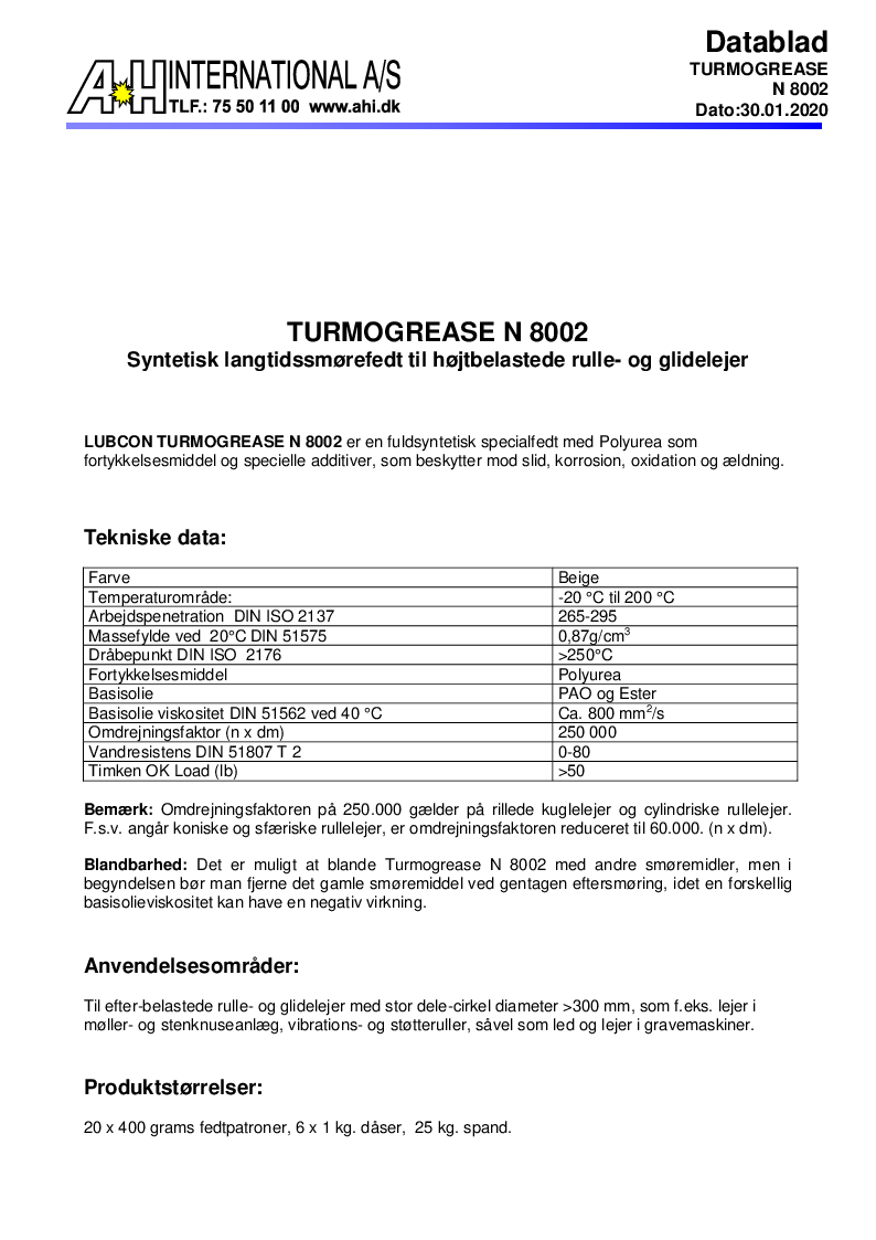 

Turmogrease N 8002


