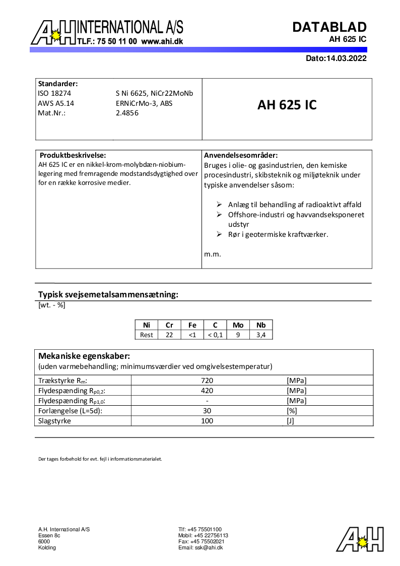 

AH 625 IC

