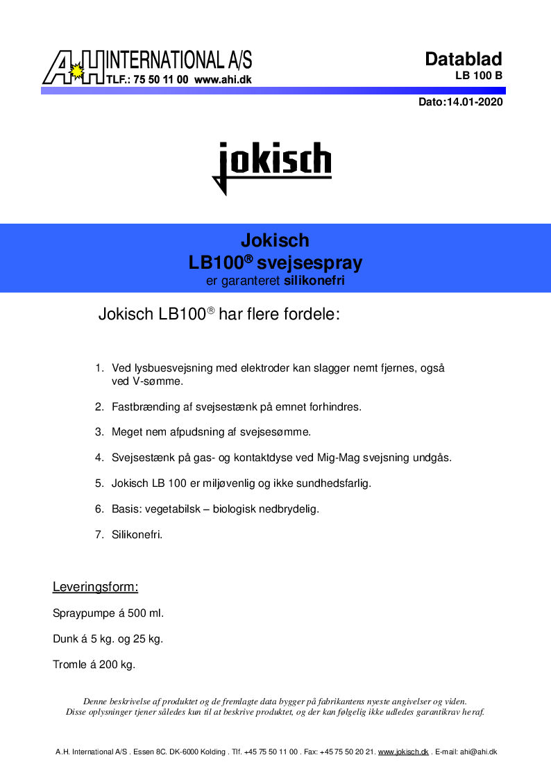 

LB 100 B

