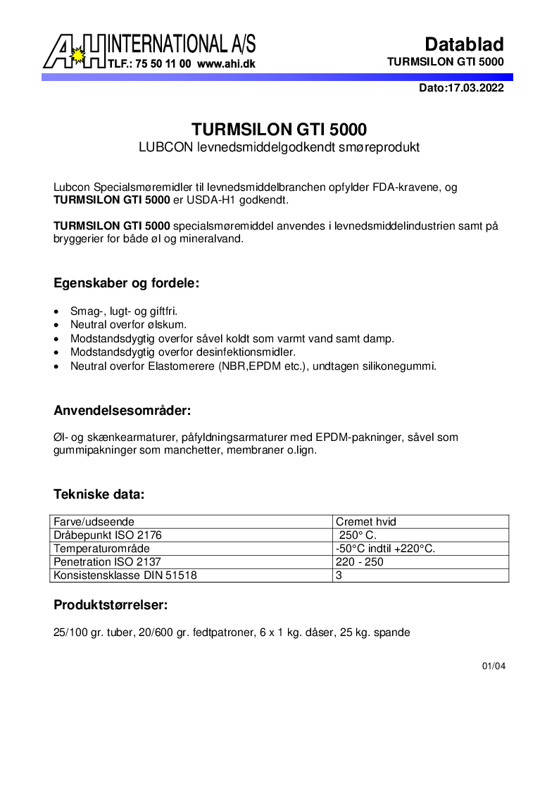 

TURMSILON GTI 5000

