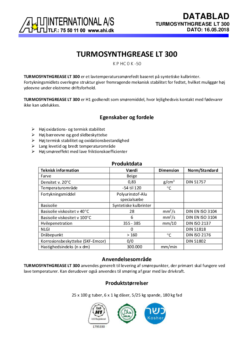 

Turmosynthgrease LT 300 db

