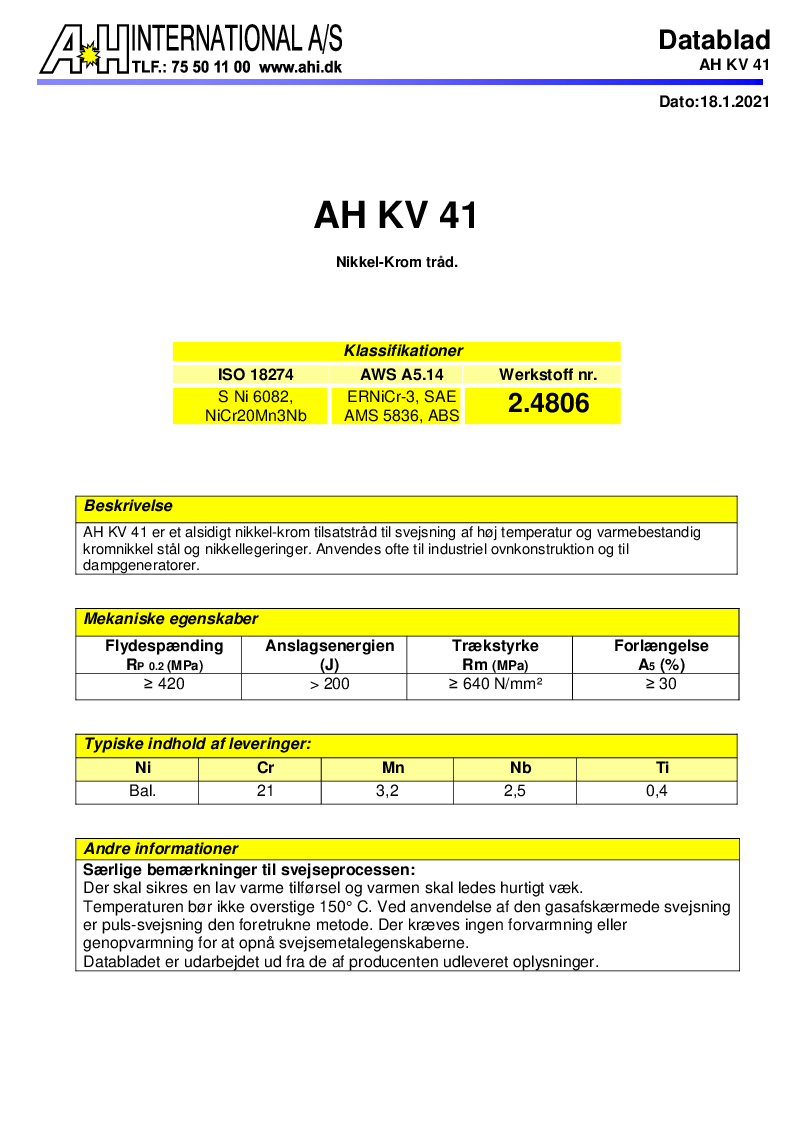 

AH KV 41


