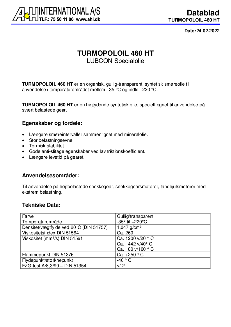 

Turmopoloil 460 HT

