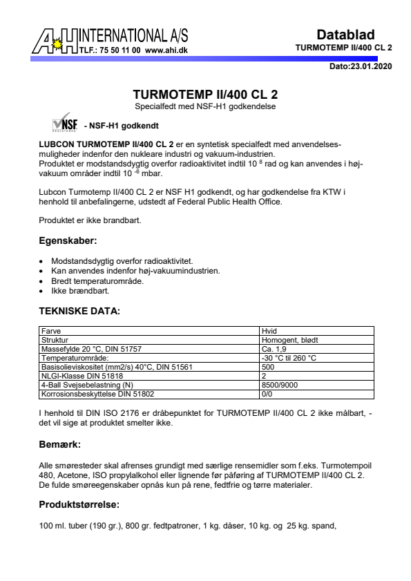 

TURMOTEMP II 400 CL 2

