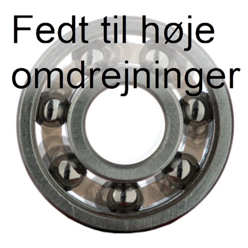 Fedt til høje omdrejninger