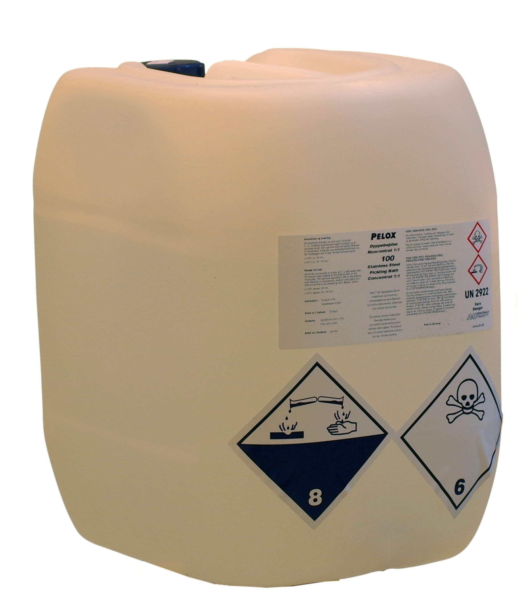 PELOX Dyppebejdse, tilpasset kundens eksisterende dyppebejdse 25 kg