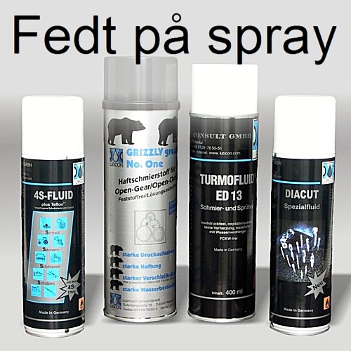 Fedt på spray/aerosol